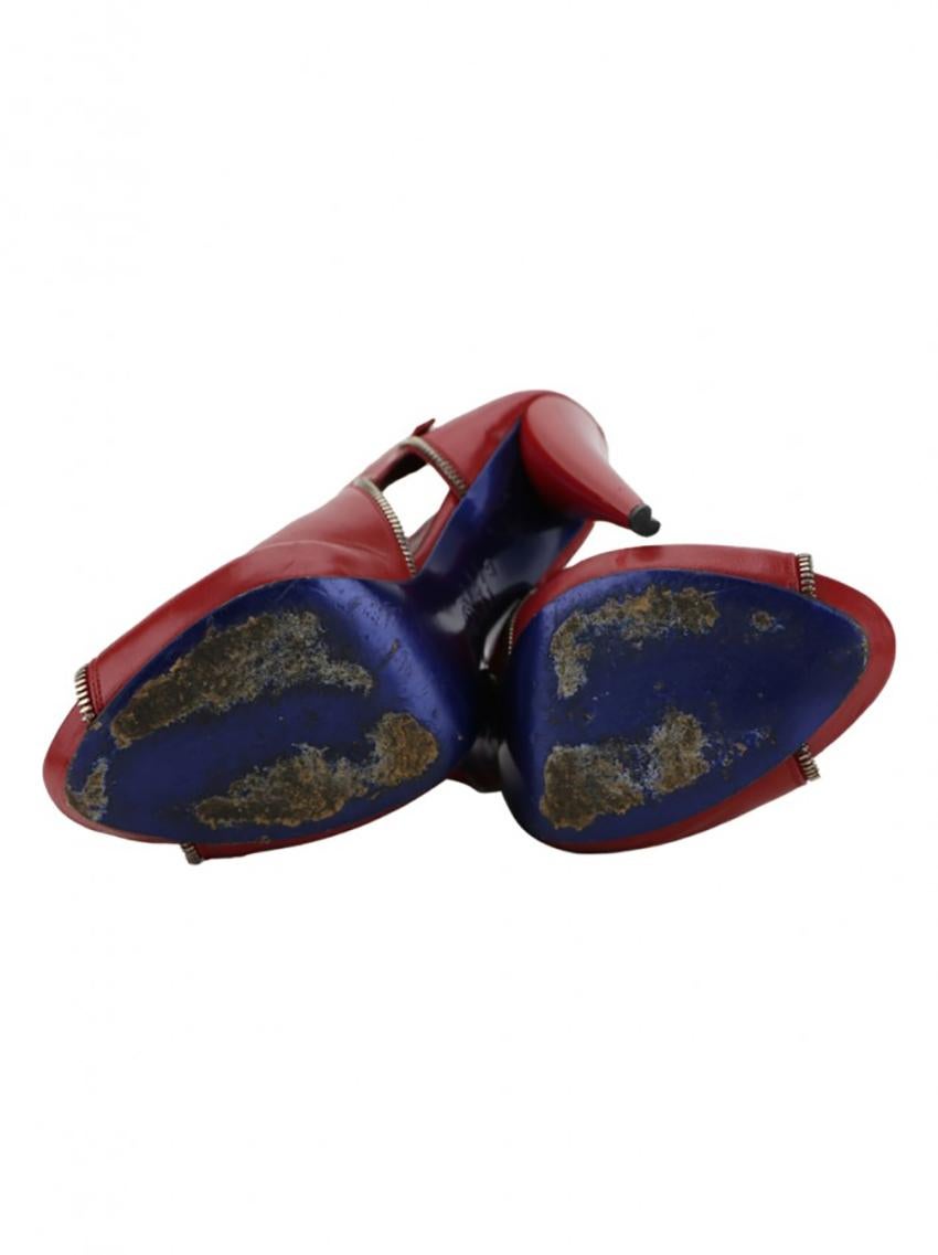 alexander red boots