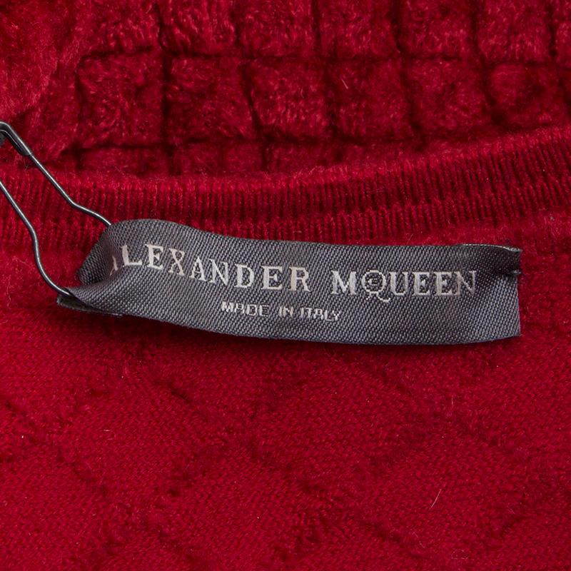 alexander mcqueen peplum sweater