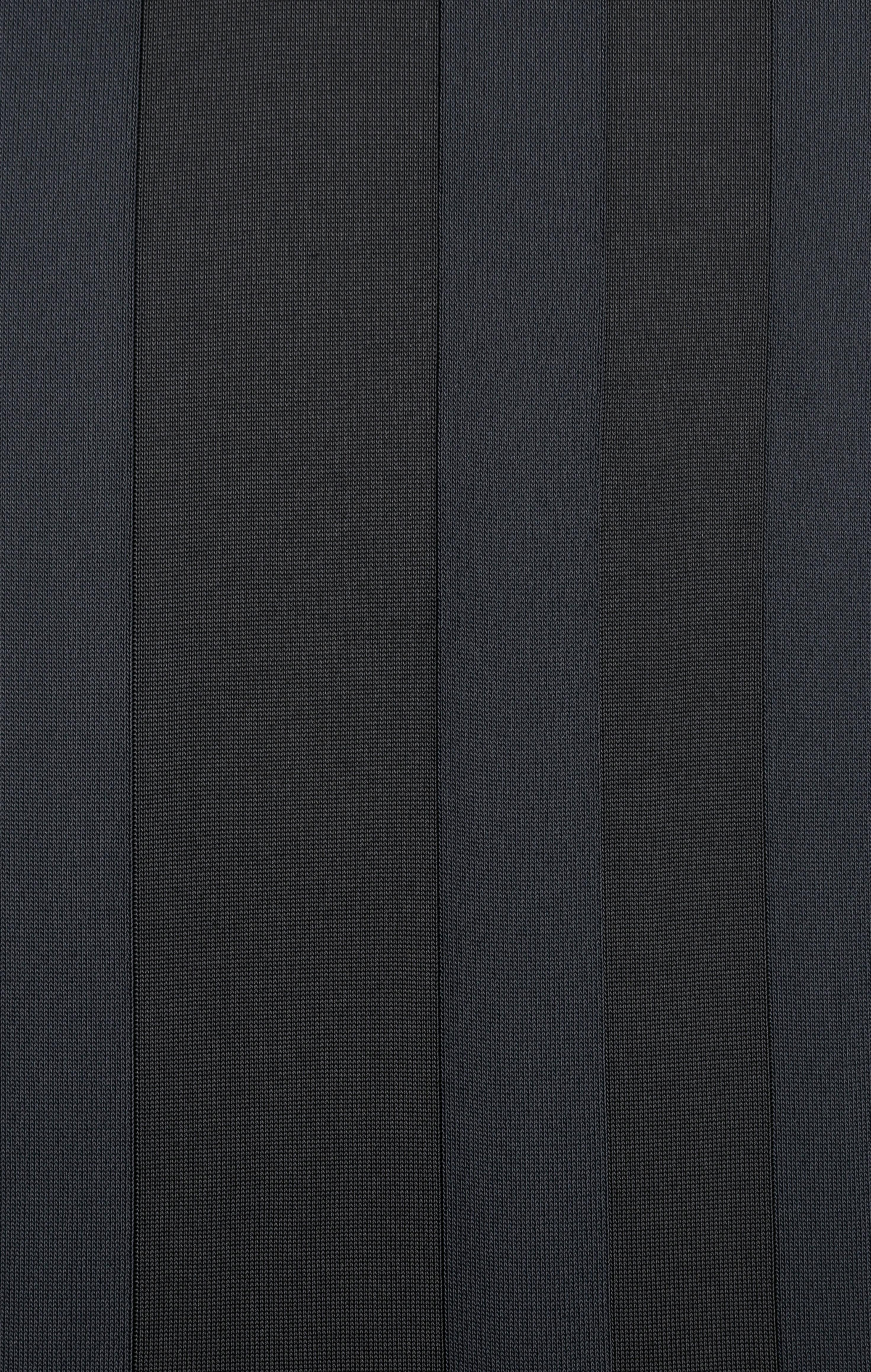 ALEXANDER McQUEEN Resort 2010 Blue Black Geometric Pattern Knit Sheath Dress For Sale 2