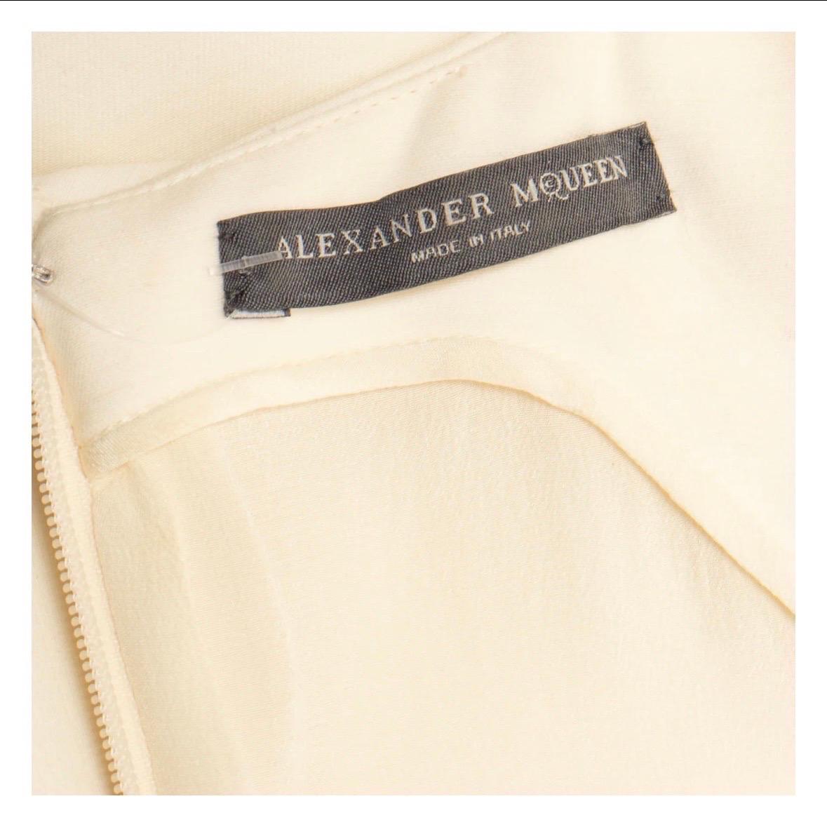 Women's Alexander McQueen Ruffled Mini Dress (2015) For Sale