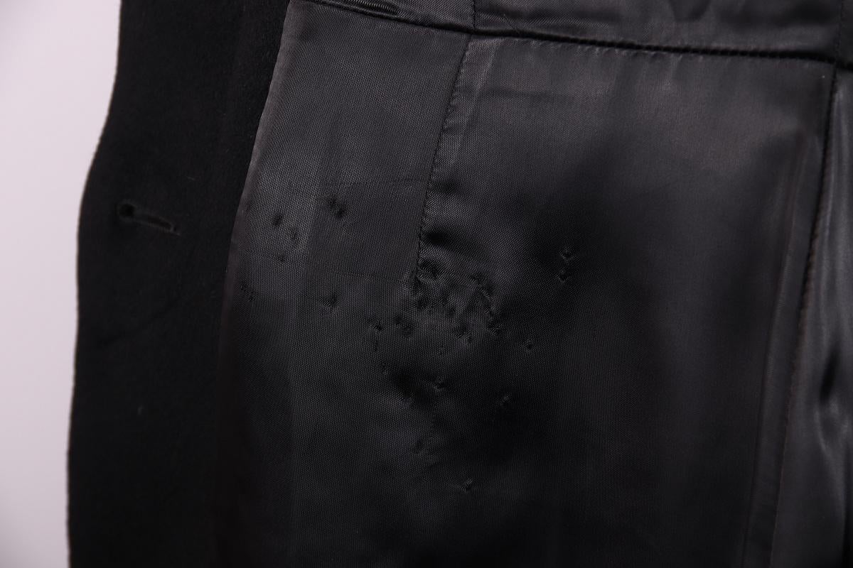 Nero Alexander McQueen Runway Piece, Fall/Winter 2003 in vendita