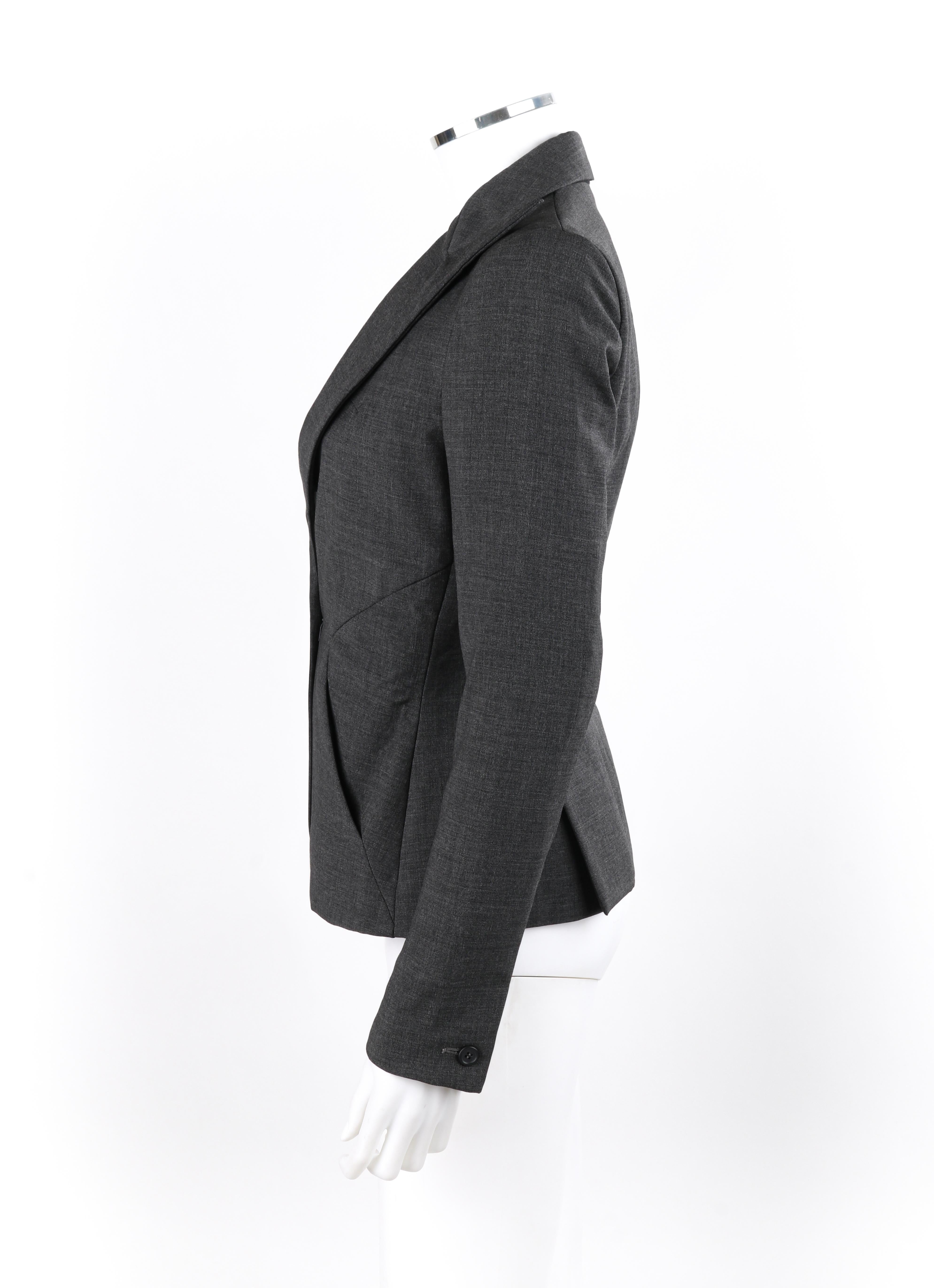 Women's ALEXANDER McQUEEN S/S 1996 “The Hunger” Gray Tailored Long Sleeve Blazer Jacket For Sale