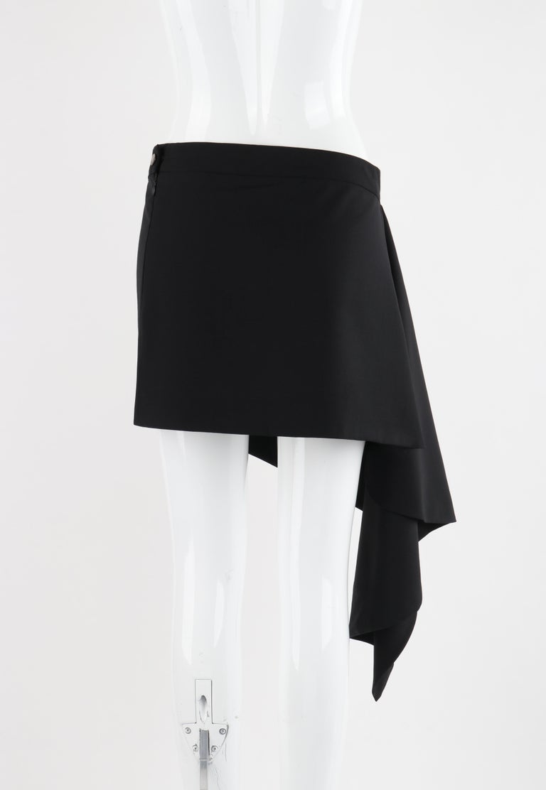 【送料&関税込】Alexander McQueen Asymmetrical Mini Skirt ALEXANDER McQUEEN S/S 1999 