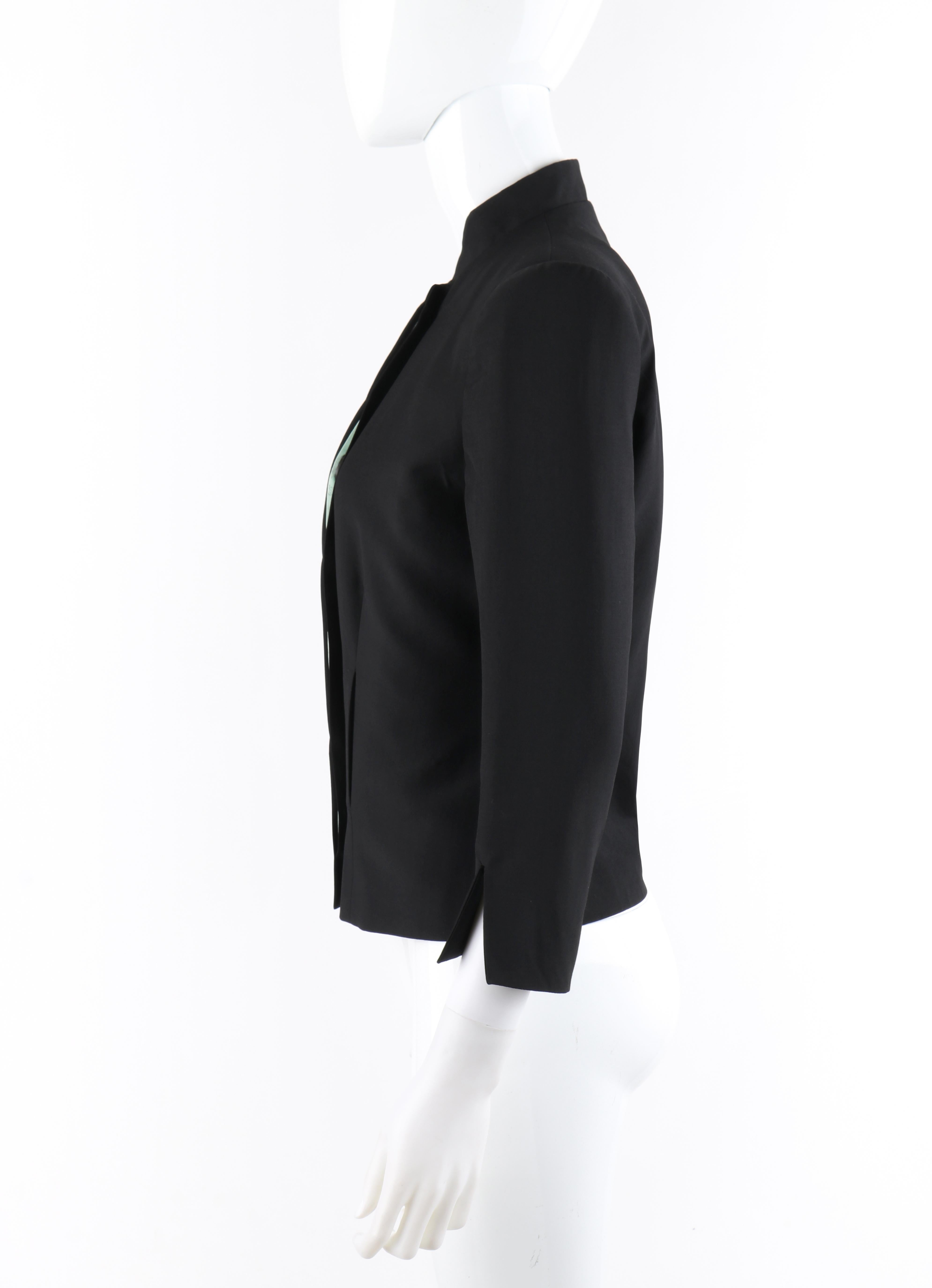ALEXANDER McQUEEN P/E 1999 - « N° 13 » Blazer noir à épaules allongées, Taille 40 Pour femmes en vente
