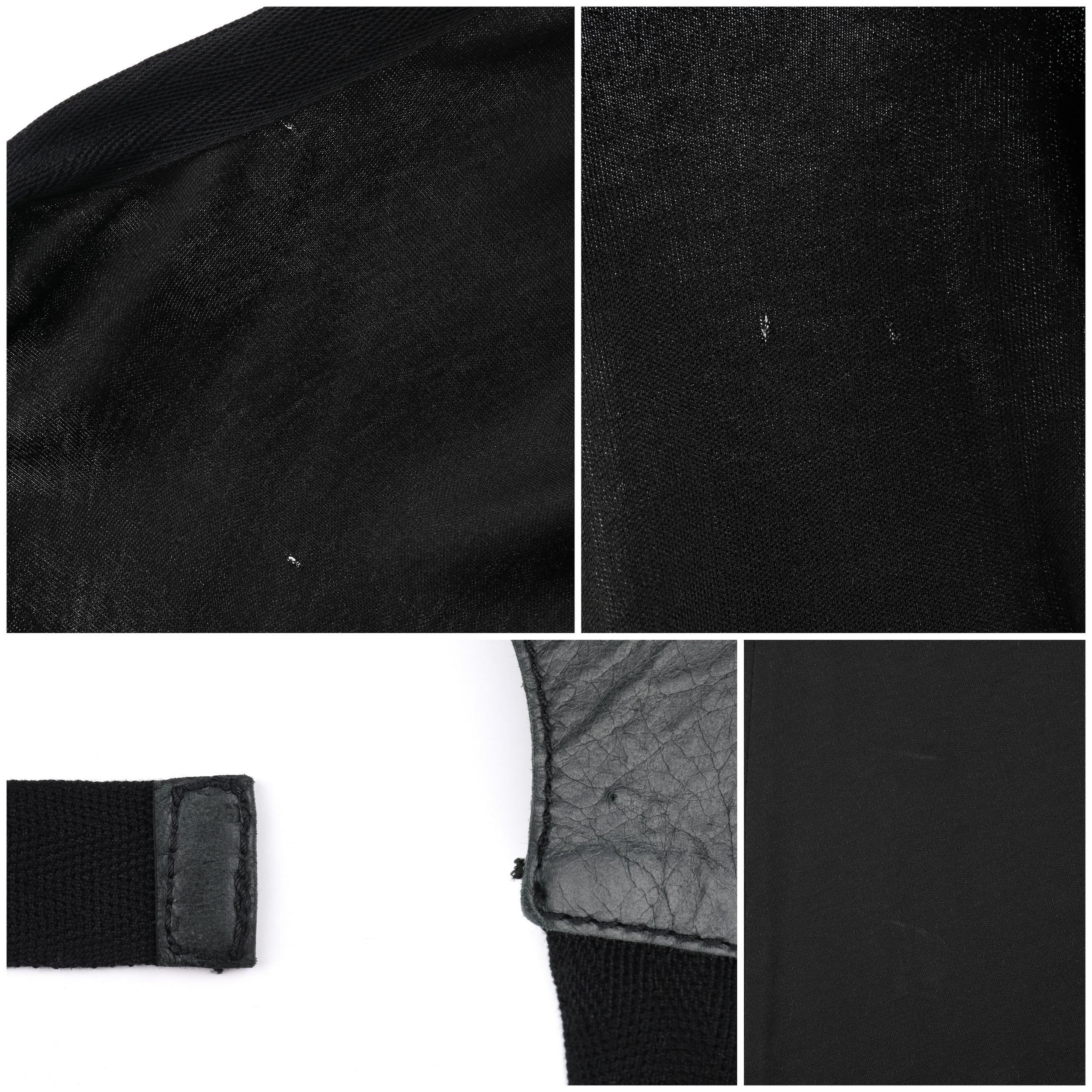 ALEXANDER McQUEEN S/S 2003 “Irere” Black One Shoulder Leather Buckle Strap Dress 2