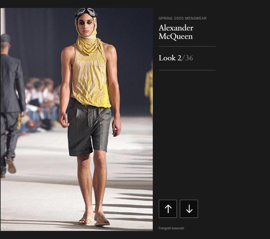 ALEXANDER McQUEEN S/S 2005 “It’s Only A Game” Tan Yellow Tie Dye Print Tank Top 2