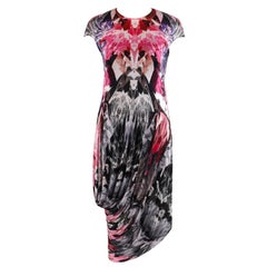 Vintage ALEXANDER McQUEEN S/S 2009 "Natural Dis-tinction" Kaleidoscope Crystal Dress 38