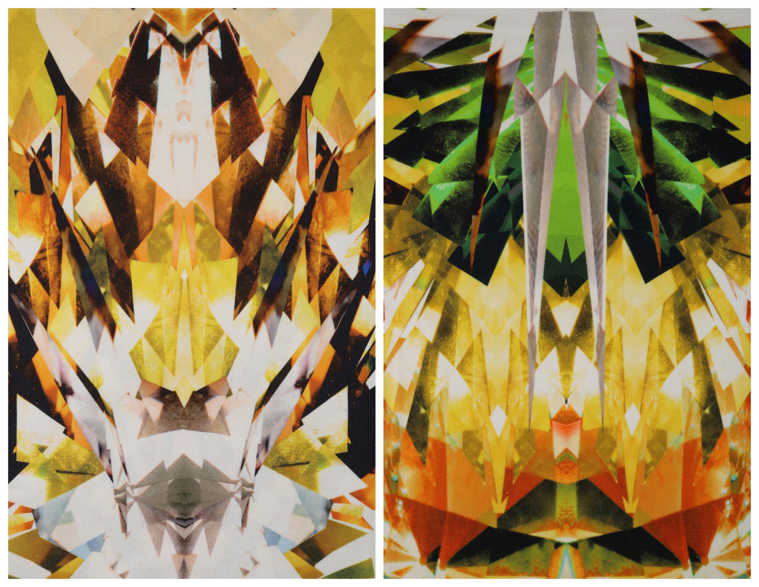 ALEXANDER McQUEEN S/S 2009 “Natural Distinction” Crystal Kaleidoscope Maxi Dress For Sale 2