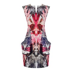 Alexander McQueen - P/E 2009 - Mini Abito Caleidoscopio Strutturato con Cristallo Swarovski