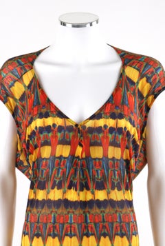 ALEXANDER McQUEEN S/S 2010 - Platos Atlantis - Haut en maille drapé style kaléidoscope