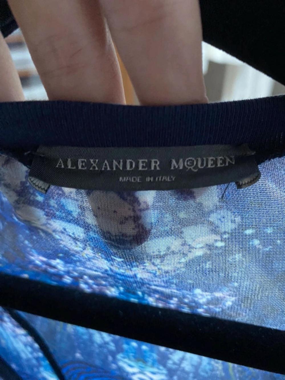 Alexander McQueen S/S 2010 Plato's Atlantis Kaleidoscope Dolman Sleeve Dress For Sale 6