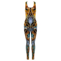 Alexander McQueen S/S 2010 "Plato's Atlantis" Snake Print Tank Top Leggings Set