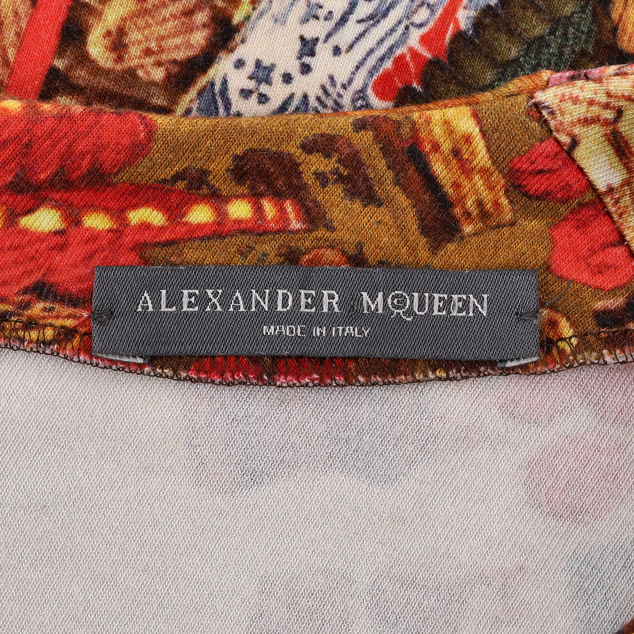 Alexander McQueen Samurai Printed Dress 1