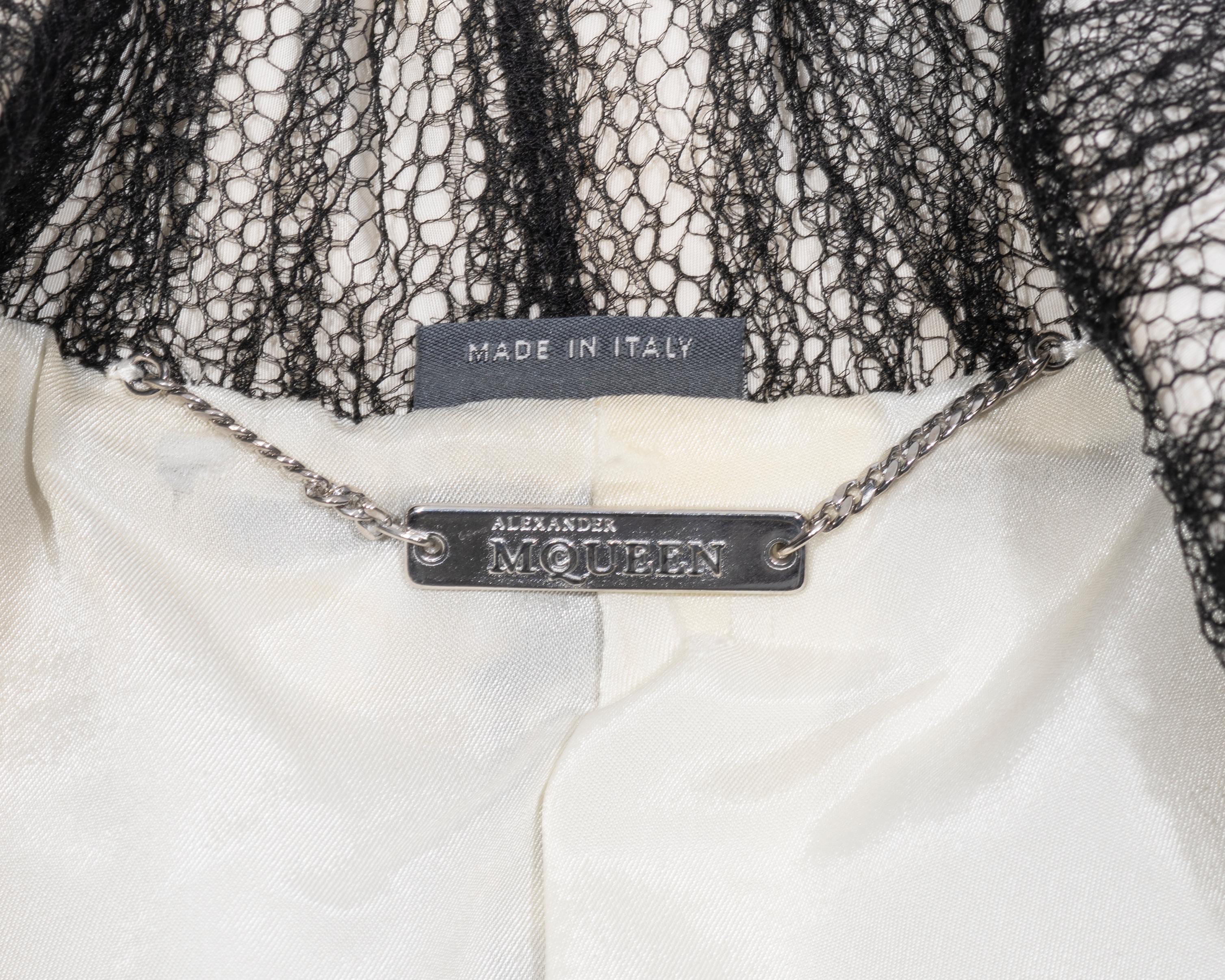 Alexander McQueen 'Sarabande' skirt suit, ss 2007 5