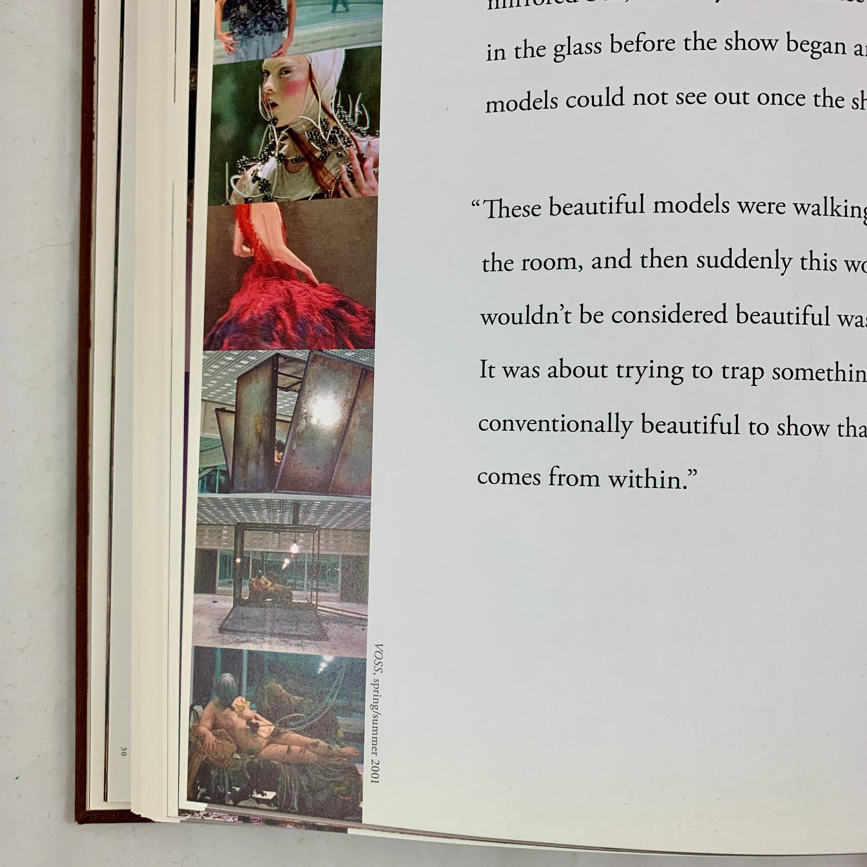 Paper Alexander McQueen: Savage Beauty, Andrew Bolton MOMA Illustrated Hardcover Book