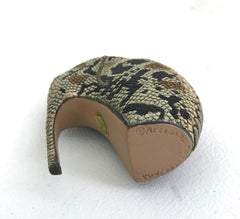 Alexander McQueen Savage Beauty Armadillo Shoe Heel Ornament Met Exhibit