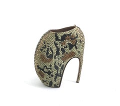 Alexander McQueen Savage Beauty Armadillo Shoe Heel Ornament Met Exhibit