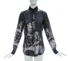Alexander McQueen sequin 'Joan' blouse, A/W 1998