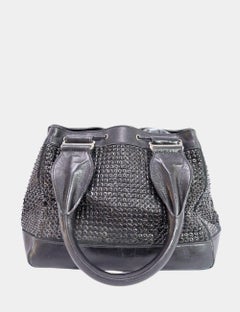 Alexander McQueen Sequin Top Handle Bag