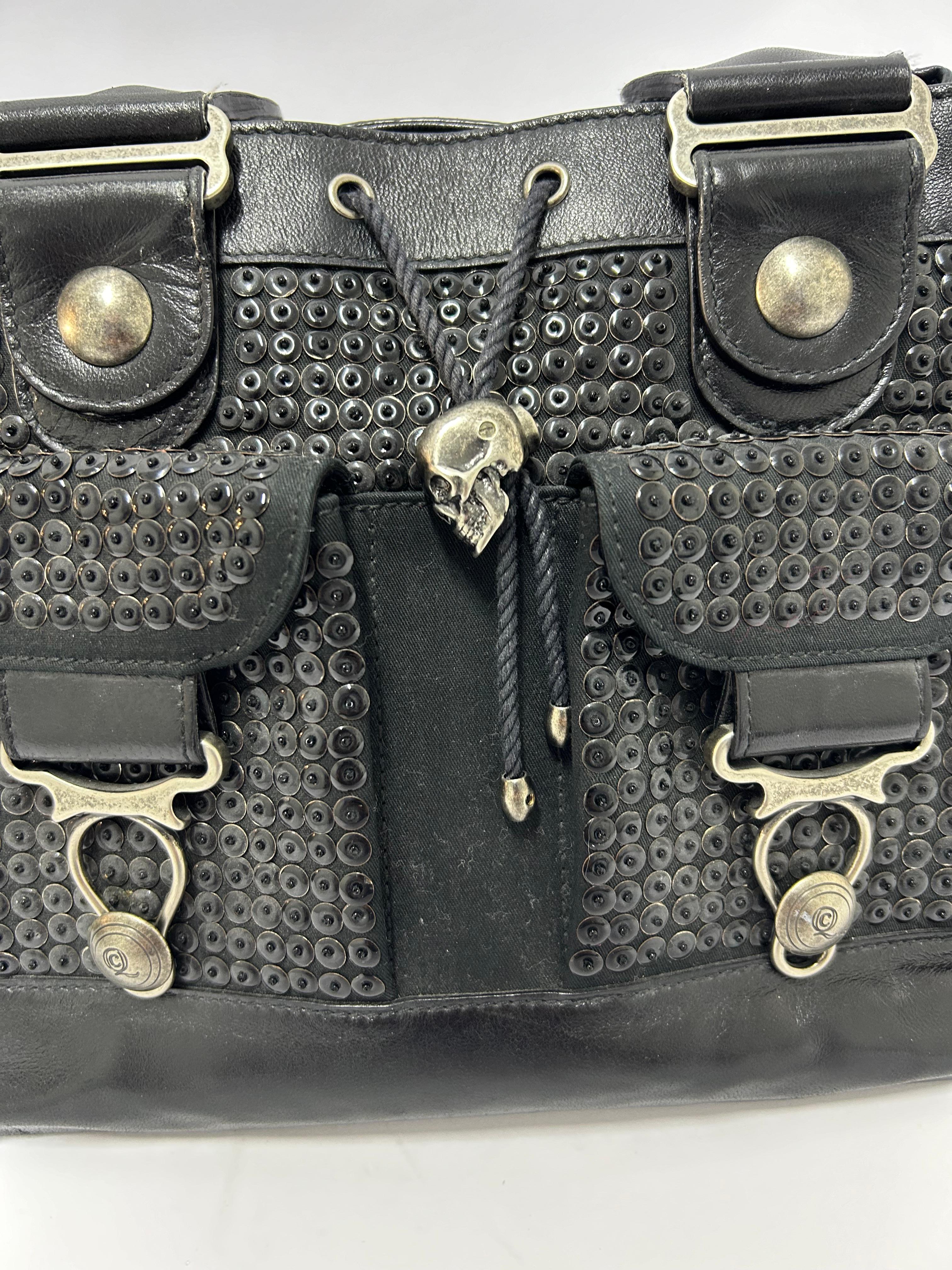 Alexander McQueen - Sac à main avec paillettes Bon état à Amman, JO