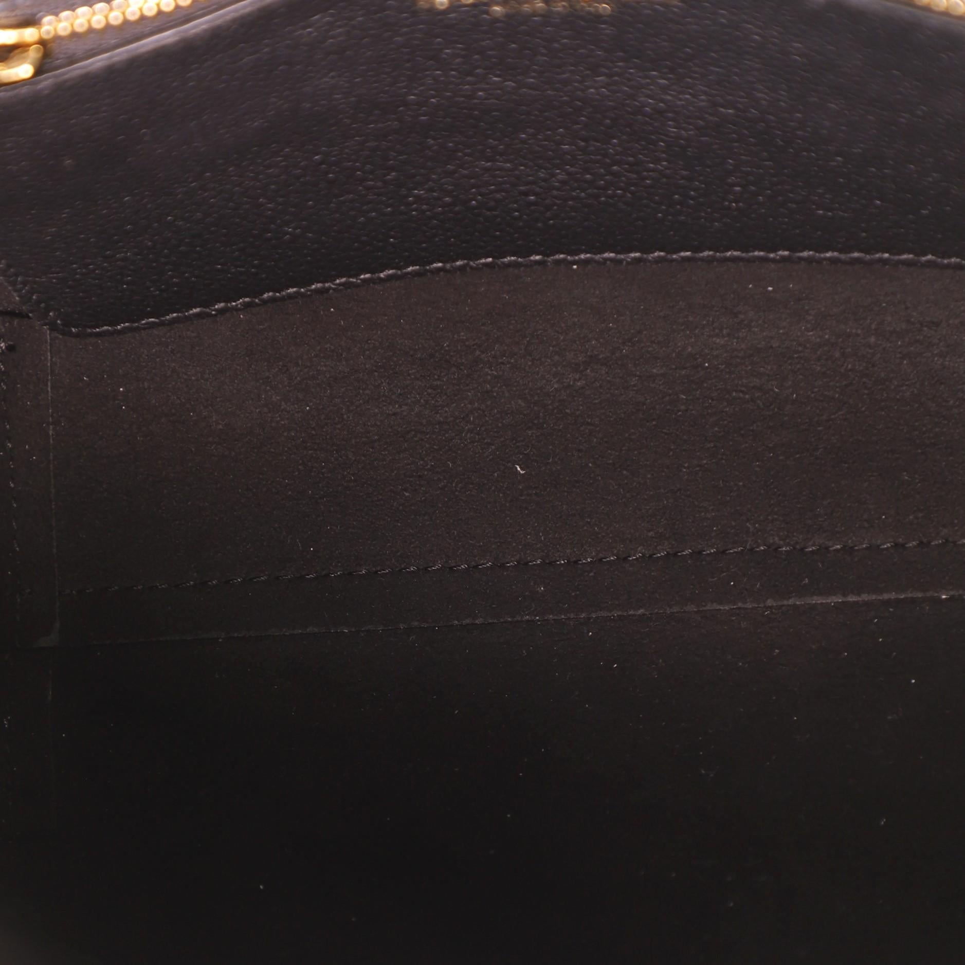 Black Alexander McQueen Shopper Tote Leather Mini