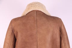 Alexander McQueen short sheepskin coat 2000s