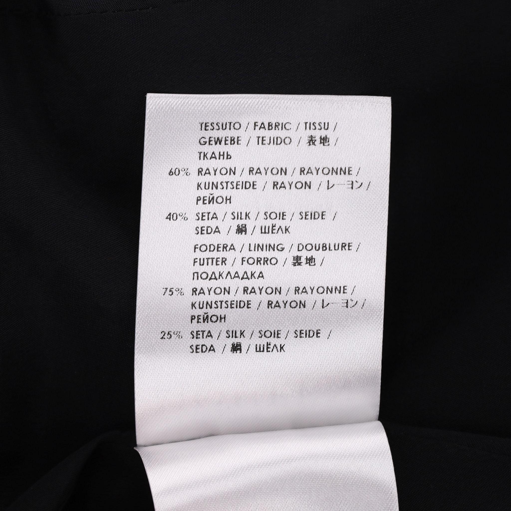Chaqueta entallada con estampado de damasco digital en mezcla de seda Alexander McQueen en venta 3