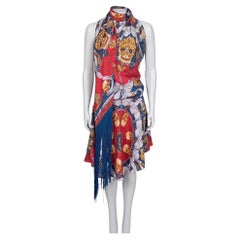 Alexander McQueen Silk Fringe Dress - Size 38/M