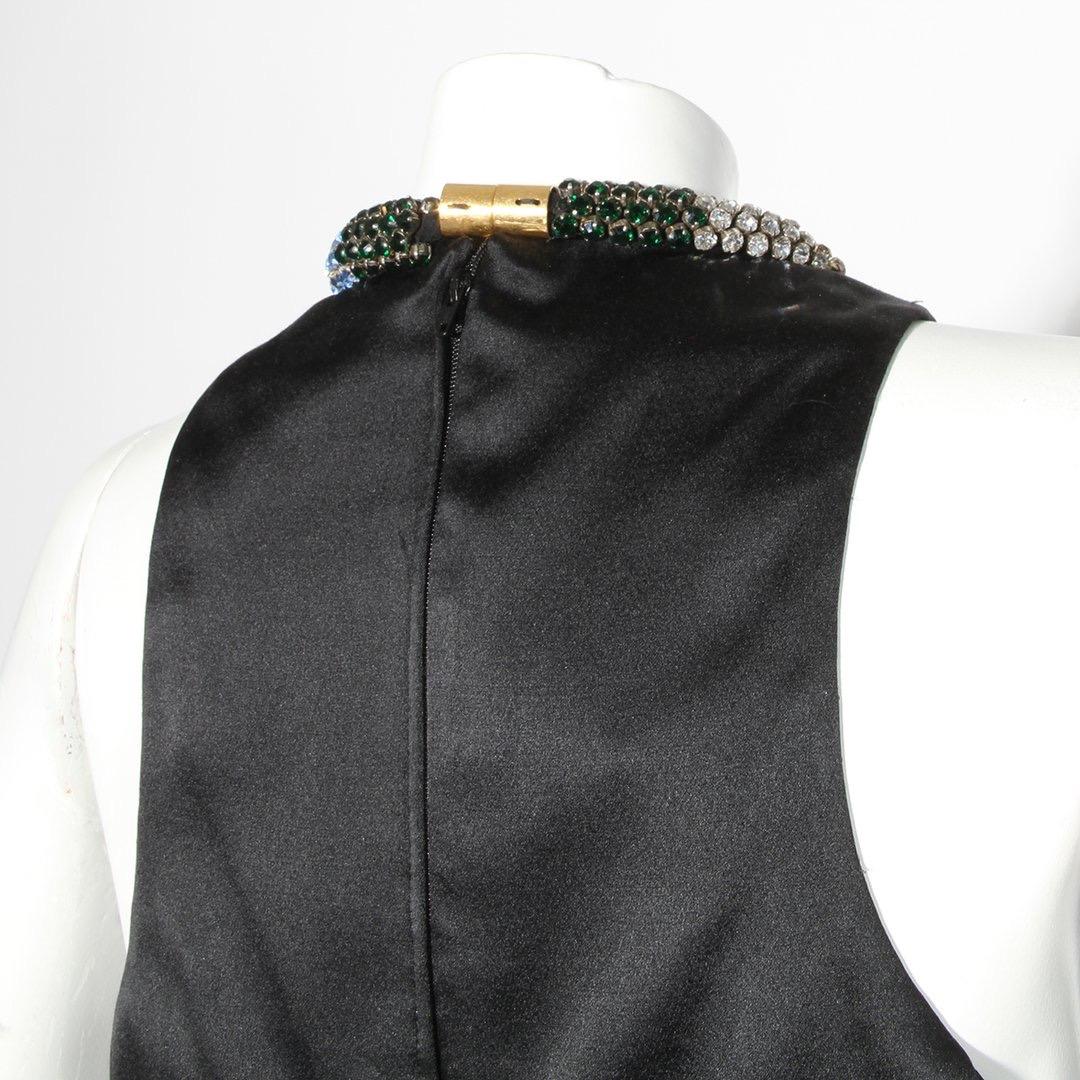 Women's Alexander McQueen Silk Jeweled Gown