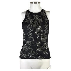 Alexander McQueen Seidenmatten-Pailletten-Weste, 2004