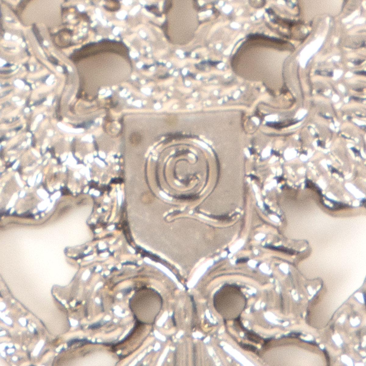 ALEXANDER MCQUEEN silver-plated CHARM Chain Necklace 6