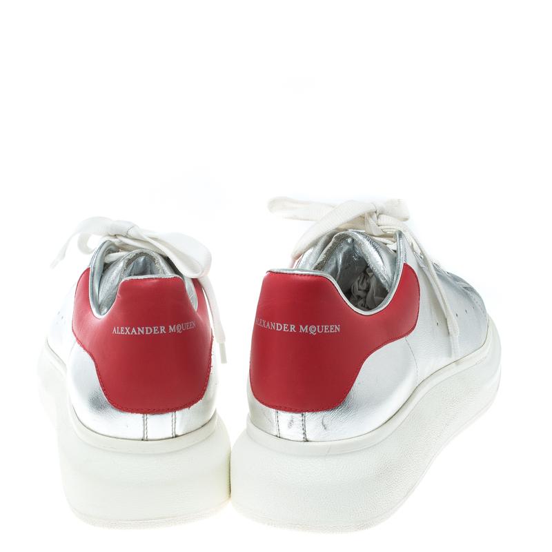 red and silver alexander mcqueen