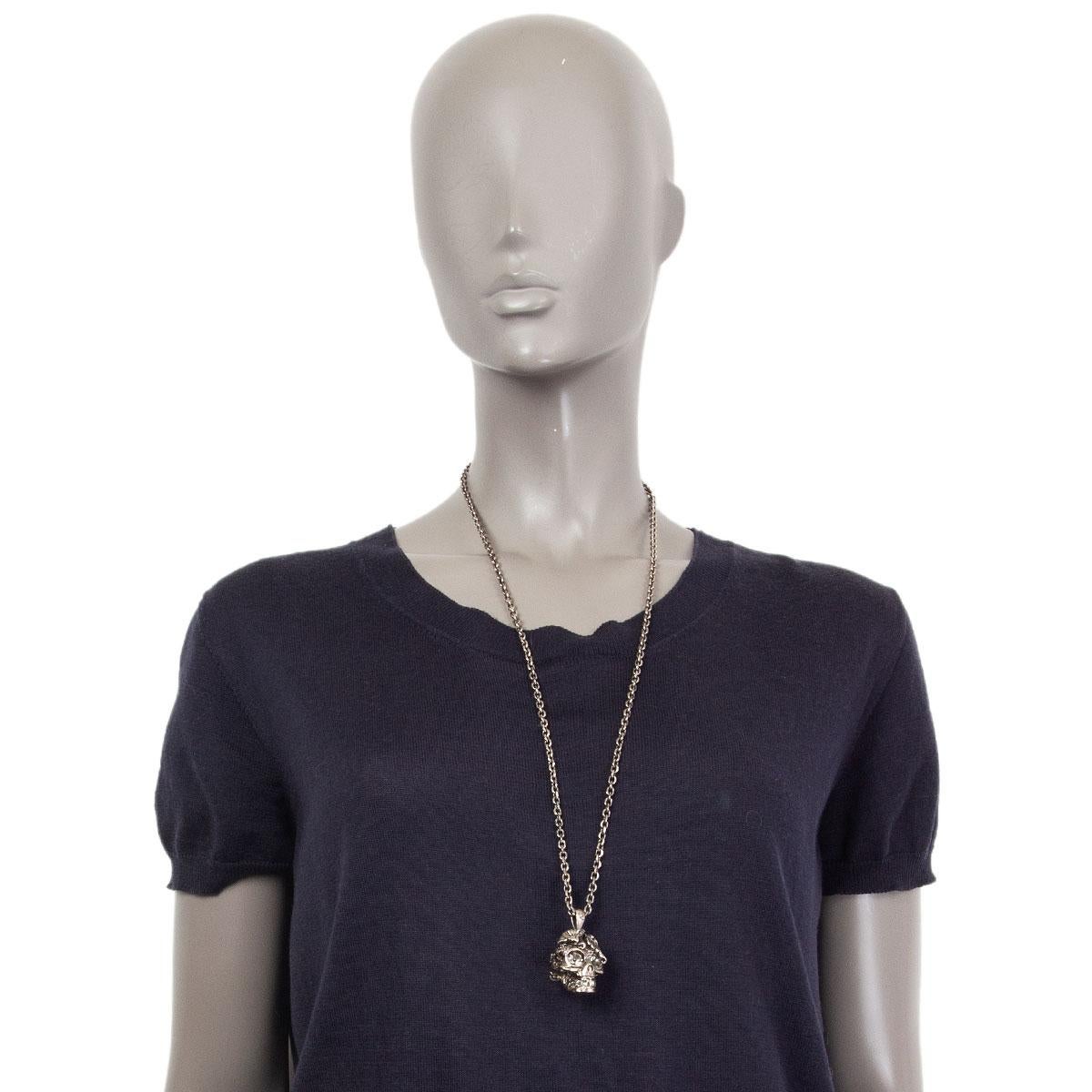 alexander mcqueen skull chain necklace