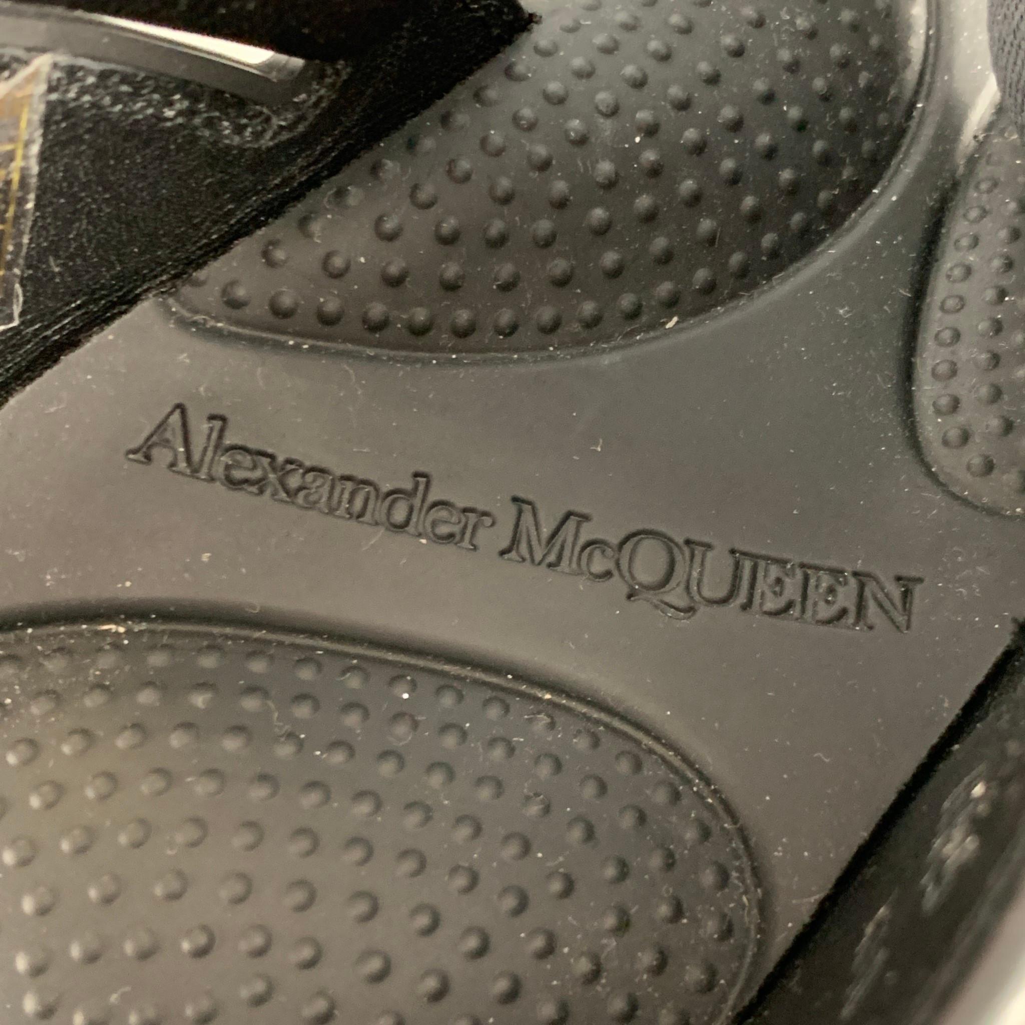 ALEXANDER MCQUEEN Size 9.5 Black Straps Sandals 3