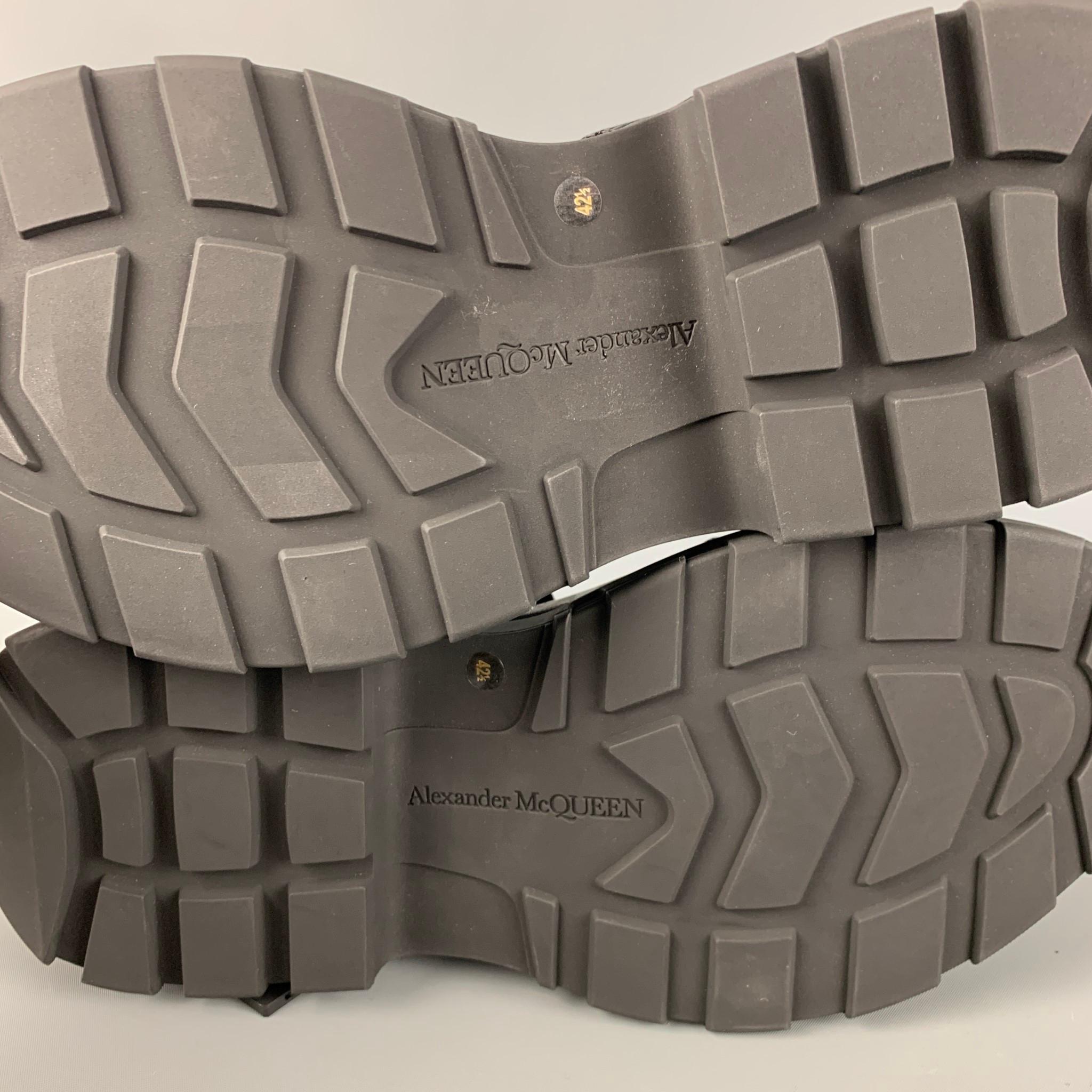 ALEXANDER MCQUEEN Size 9.5 Black Straps Sandals 4