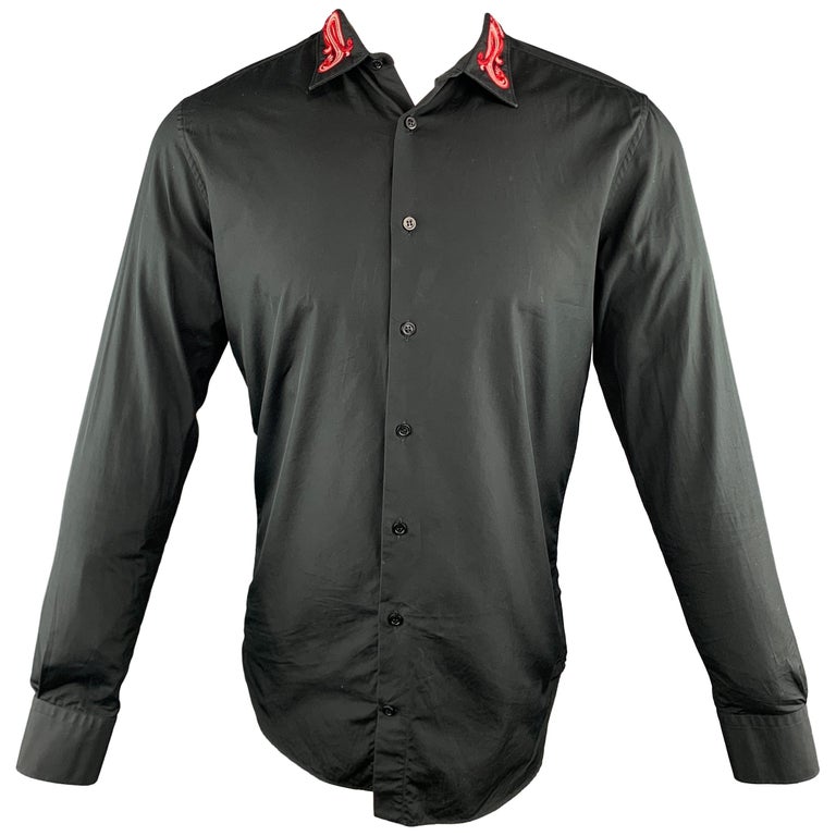alexander mcqueen black shirt price