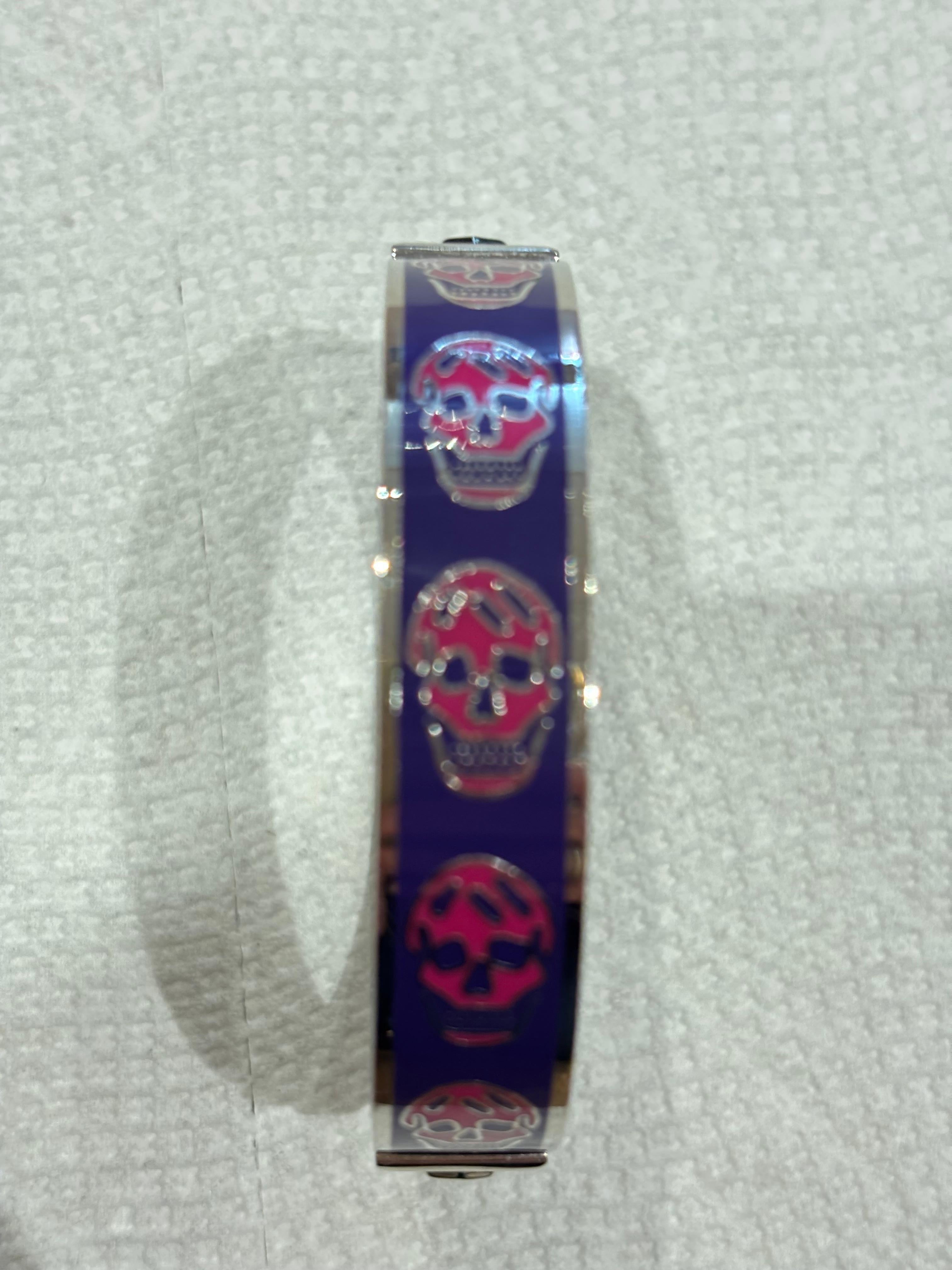 Contemporary Alexander McQueen SKULL Bangle For Sale