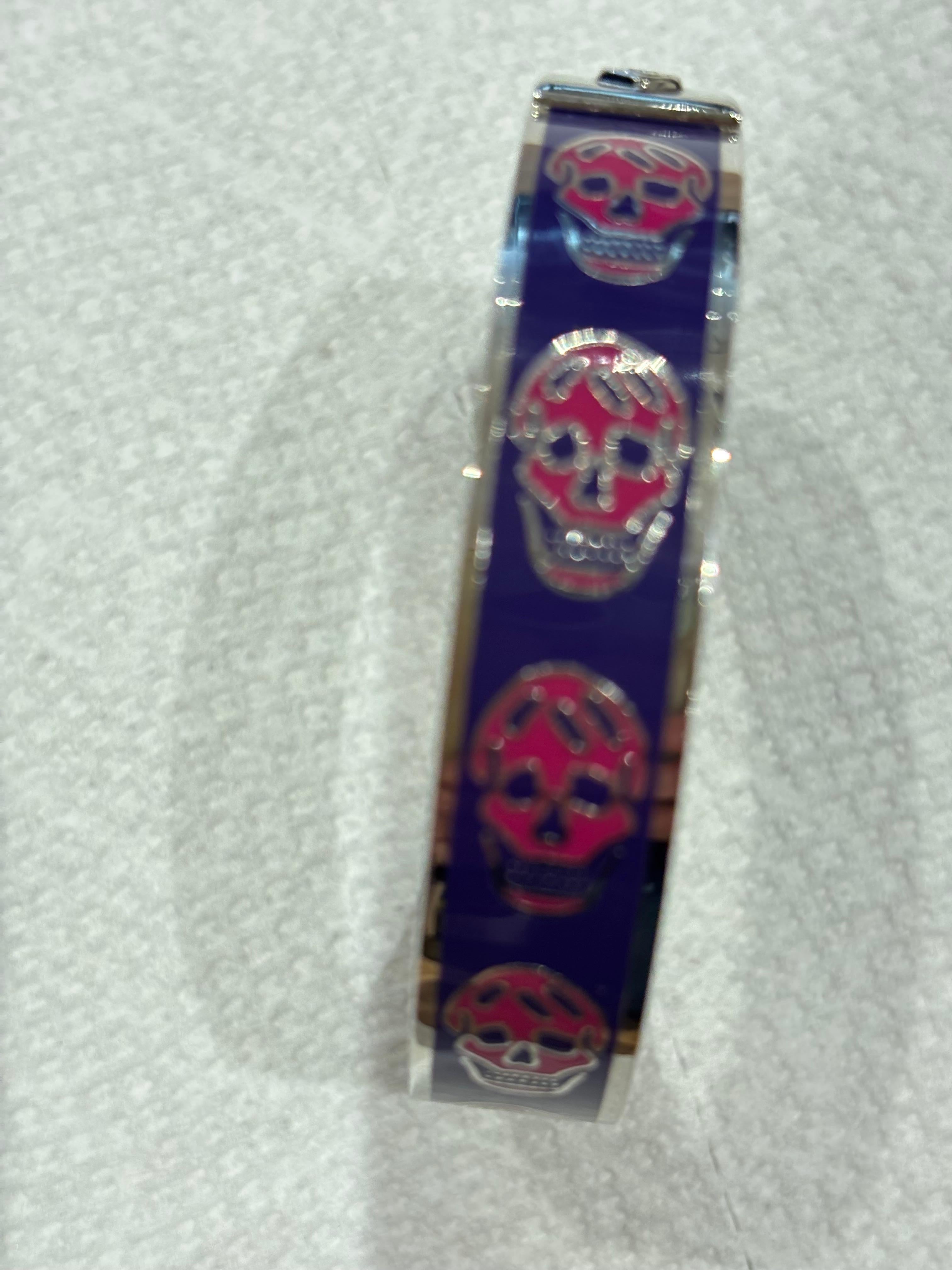 Alexander McQueen SKULL Bangle For Sale 2