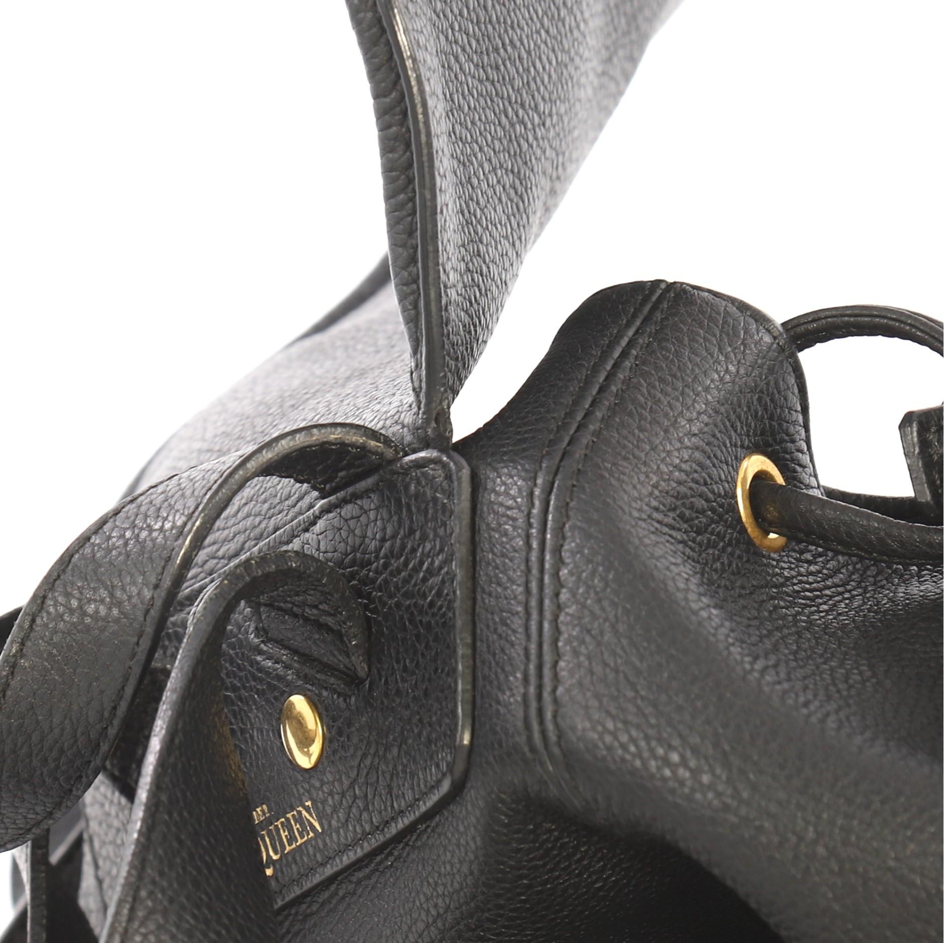 Alexander McQueen Skull Padlock Backpack Leather Large 3