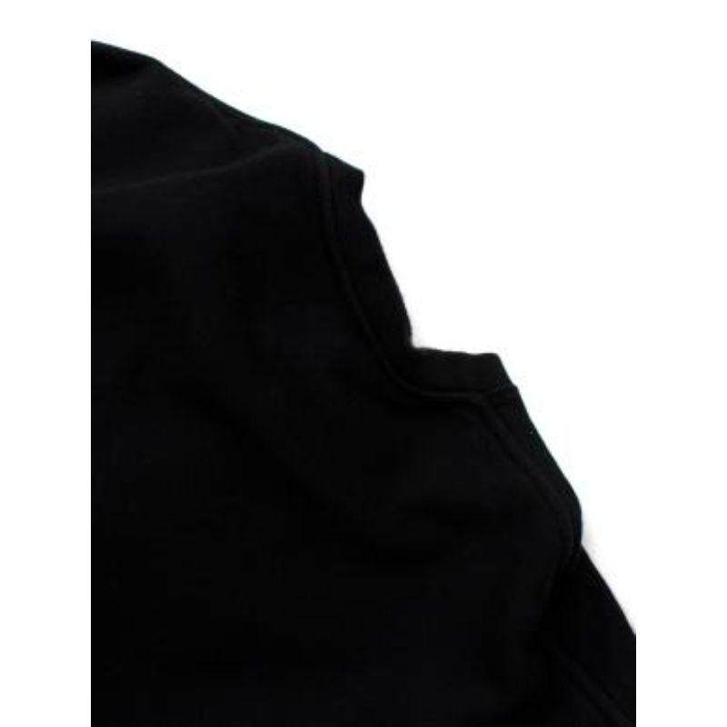 Alexander McQueen Sleeveless Black & Red Skeleton Sweatshirt For Sale 1