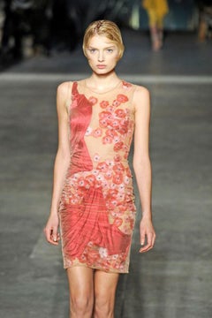 Alexander McQueen Spring 2009 Floral Dress