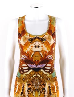 ALEXANDER McQUEEN Spring 2010 "Plato's Atlantis" Moth Camouflage Tank Dress 44