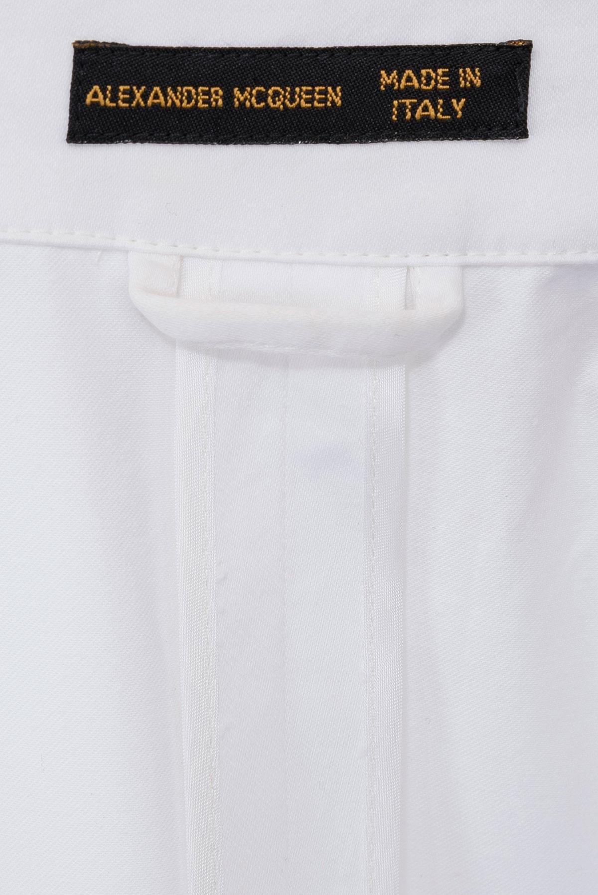 ALEXANDER MCQUEEN SS 00 Rare double breast long coat In condizioni buone in vendita a Milano, MILANO