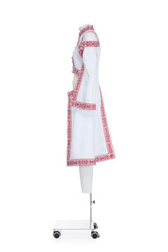 ALEXANDER MCQUEEN SS 00 Rare Embroidered Redingote