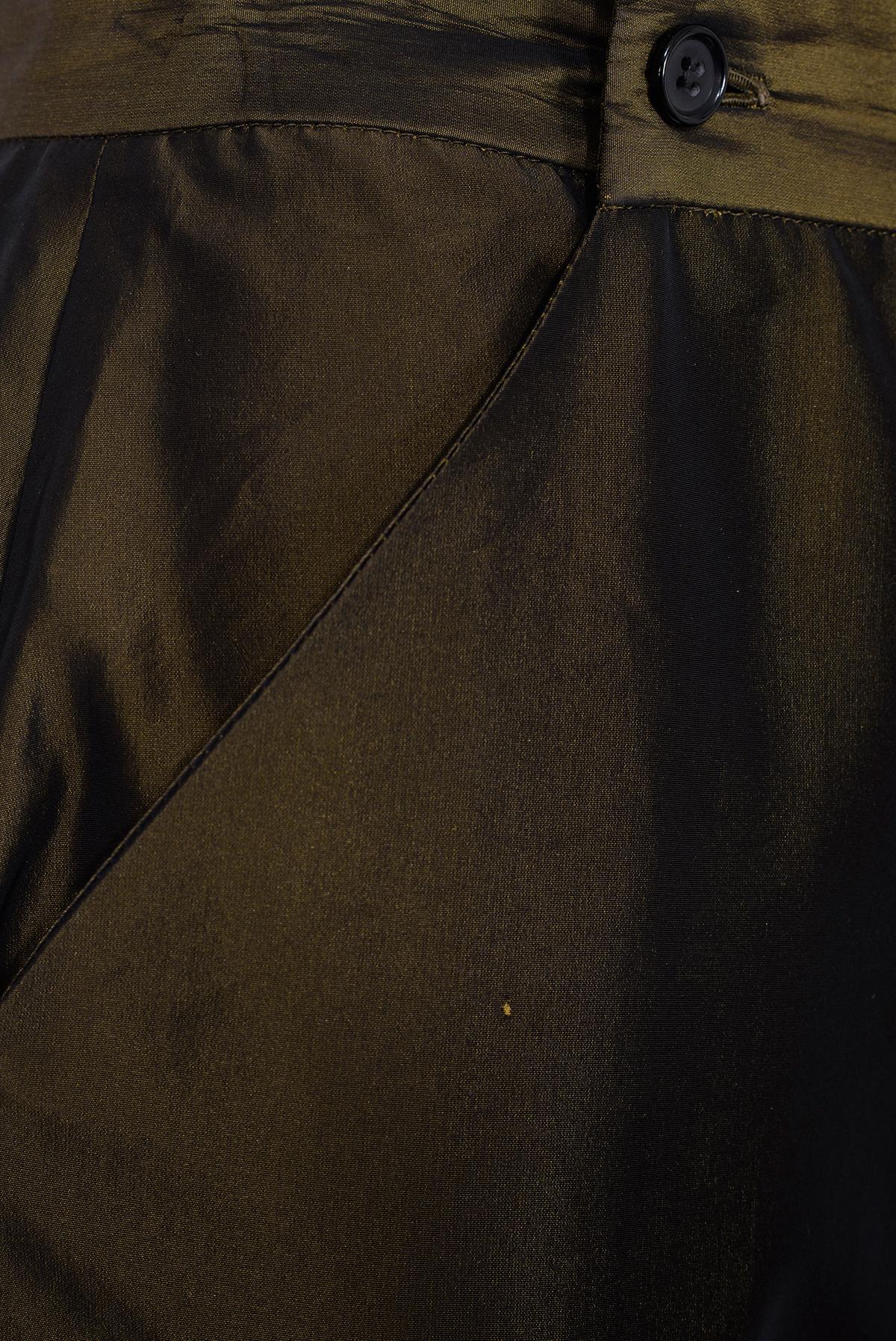 ALEXANDER MCQUEEN SS 97 Iridescent Taffeta Suit For Sale 9