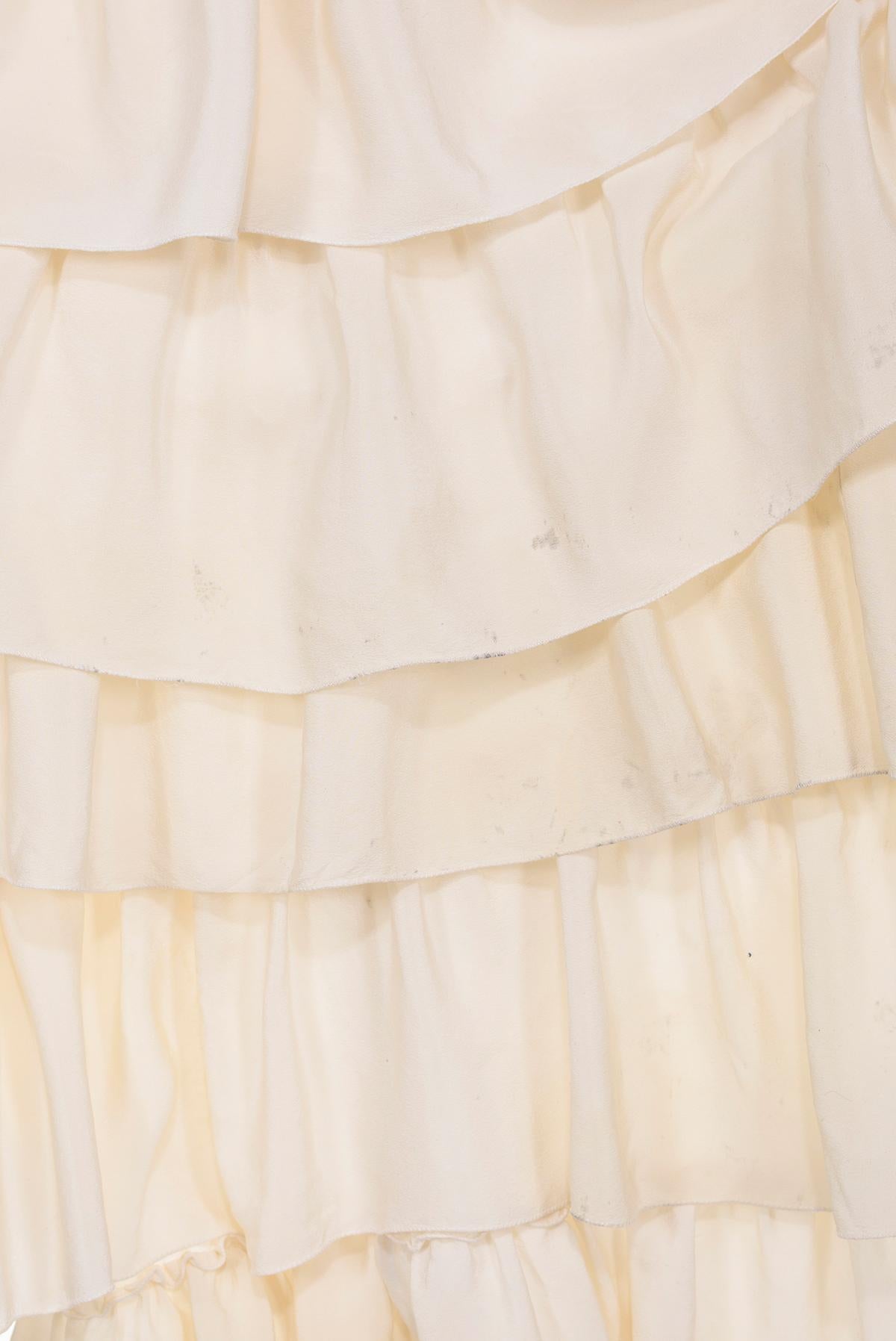 ALEXANDER MCQUEEN SS 99 Rare Long Silk Dress in vendita 1