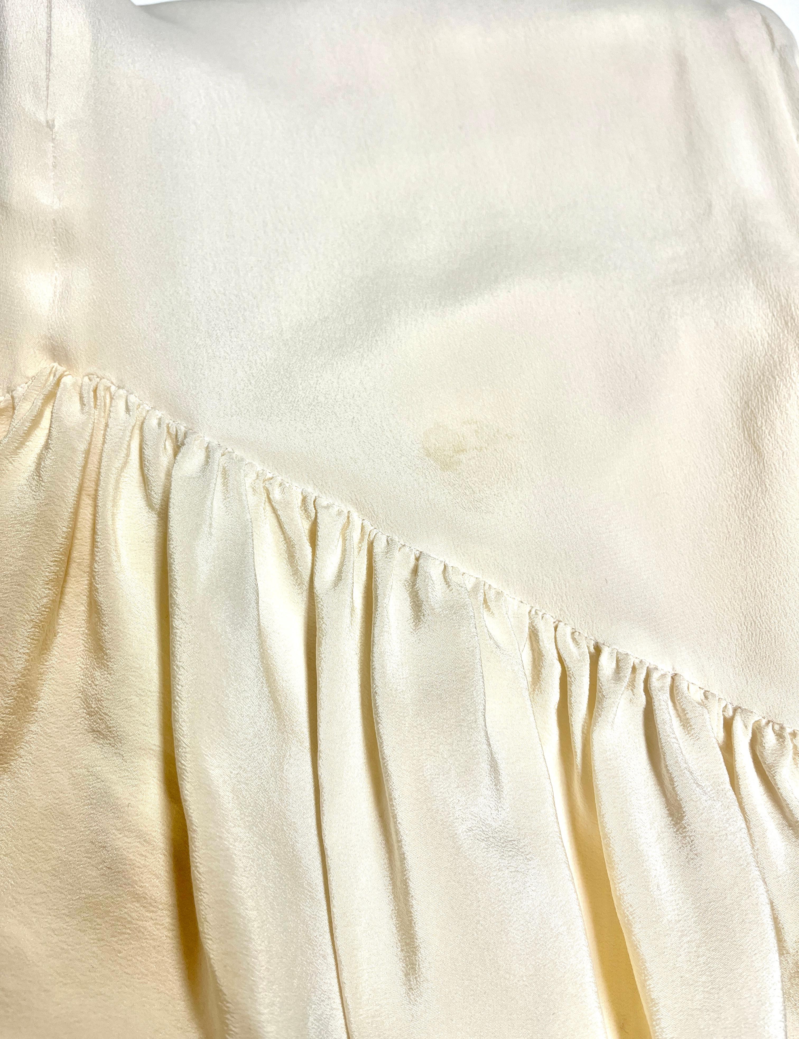 ALEXANDER MCQUEEN SS 99 Rare Long Silk Dress in vendita 3