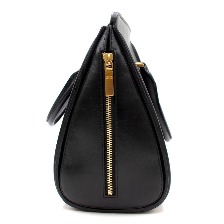 Black Alexander McQueen Structured Leather Bag