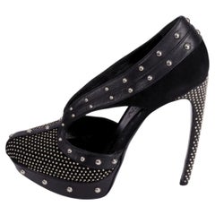 Alexander McQueen Studded Platform Heels - EU 39.5