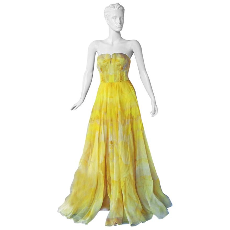 Alexander mcqueen gown sale Clearance